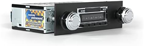 AutoSound personalizado 1966-67 Chevelle USA-630 em Dash AM/FM 1