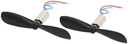 X-DREE 2PCS DC 3V 40000RPM 612 MOTOR EM CRUPLO EM CCW HELINCOPTER (2PCS DC 3V 40000 RPM 612 MOTOR EM CORRO