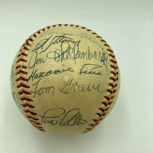 TED WILLIAMS 1970 Equipe de Senadores de Washington assinou a Liga Americana de Baseball JSA - bolas de beisebol autografadas