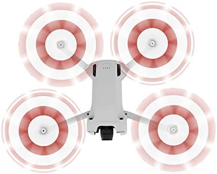 Dagijird 8pcs Baixa hélice de ruído dobrável RC Drone Blade Acessórios para DJI mini 3 drones profissionais com ferramenta