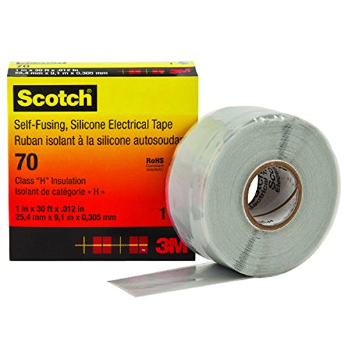 Tapas de borracha de silicone auto-utilizadoras de uísque 70-70 1x30 Scotch Siliconeberber Tape