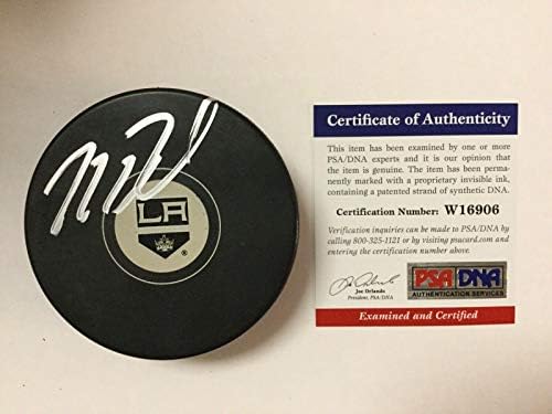 Mike Richards assinou autografado La Los Angeles Kings Hockey Puck PSA/DNA COA B - Autografado NHL Pucks