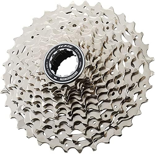 Shimano 105 CS-R7100 de 12 velocidades de prata de 12 velocidades, 11-34T, 12- velocidade