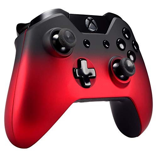 Sombra Extremerar Red Touch suave Habitação frontal Painel de trilhos laterais de placa de substituição para Xbox One Controlador