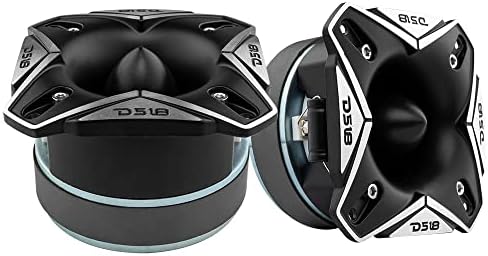 DS18 PRO -TWX3.8TI 3,8 Super Bullet Compression Tweeter com bobina de voz de titânio de 1,5 500 watts 108 dB extremamente alto - Pro CAR Audio Sound System Bullet Tweeter - 1 Tweeter