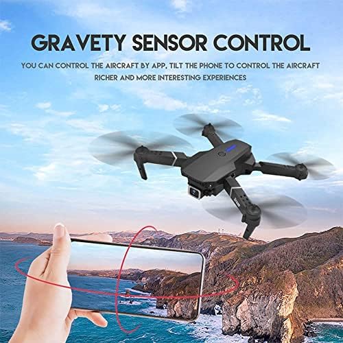 Drone prendre, drone de quadcopter dobrável com câmera HDR 4K, com vídeo ao vivo de 120 °, angular, altitude, controle de gravidade,