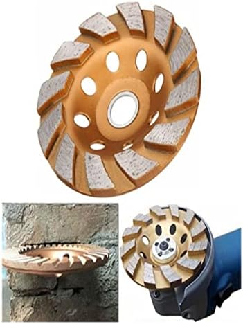 Momtc 1/2pc Diamante moagem de madeira disco de disco de disco tigela de tigela de tigela de moagem xícara de concreto granito pedra cerâmica de corte ferramenta de disco