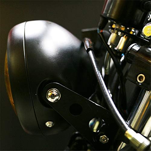 Farol de mooreaxe motocicleta, 6 1/2 ROUNS Classic Heardlamps Universal