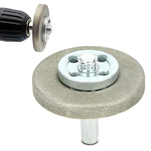 Roda de moagem, 5,6 cm de diâmetro da roda de moagem de alta dureza afiar pedra para planejar a tesoura de perfuração da ferramenta