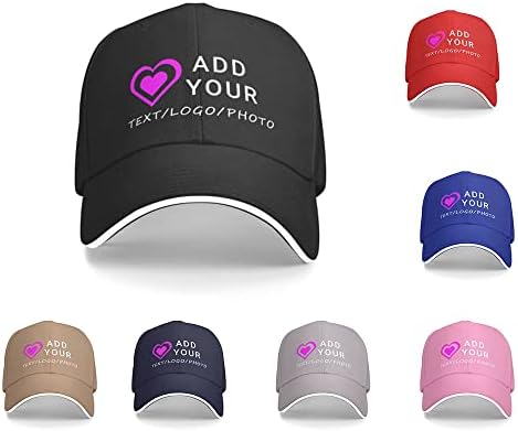 Chapéu personalizado Design do seu próprio chapéu clássico de caminhão feminino, adicione sua própria imagem/text/logotipo Cap personalizado