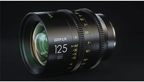 Dzofilm Vespid Prime 125mm T2.1 Lente de cinema para Canon EF