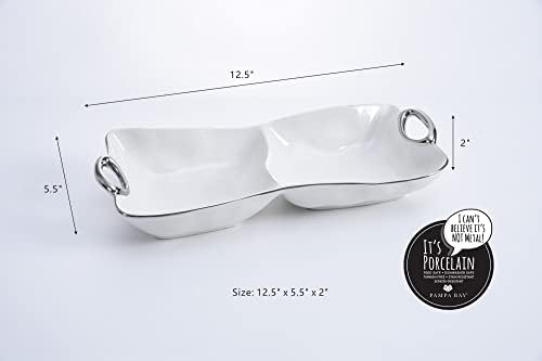 Pampa Bay Handle with Style - Porcelain 2 divisores