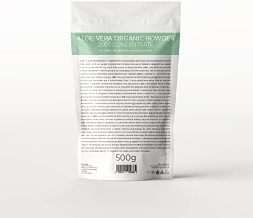 Aloe Vera Powder Organic 200: 1 Concentração - 500g