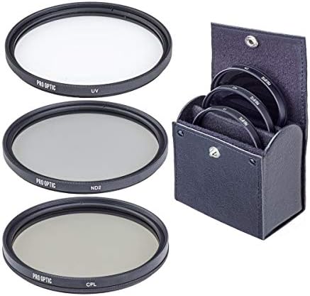 Fujifilm XF 55-200mm f/3,5-4.8 r lm lente ois, pacote com kit de filtro Prooptic de 62 mm, estojo de lente, kit de limpeza, tether