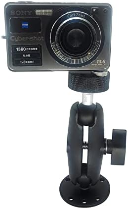 1/4 , 3/8, M6, M8, M10 Câmera Montagem da câmera Converter de montagem do tripé com 1 Cabeça de bola M10 Post compatível com
