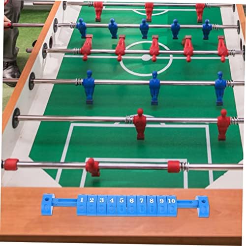 Besportble 2pcs Futebol Bolche Pool Football Para Niños Mini Accessories Scoreboard Póbola de futebol Score Os guardiões