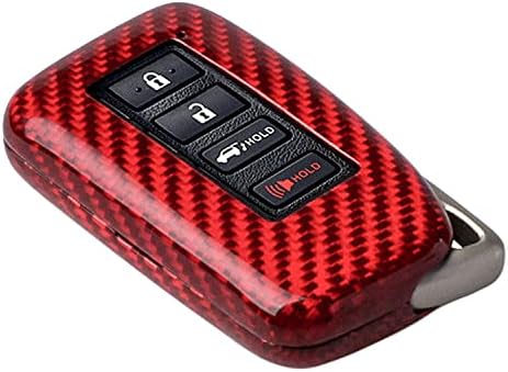 M.Jvisun Chave de chave de fibra de carbono genuíno para Lexus es gs gx é lc ls lx nx rc rx ux smart car caro remoto