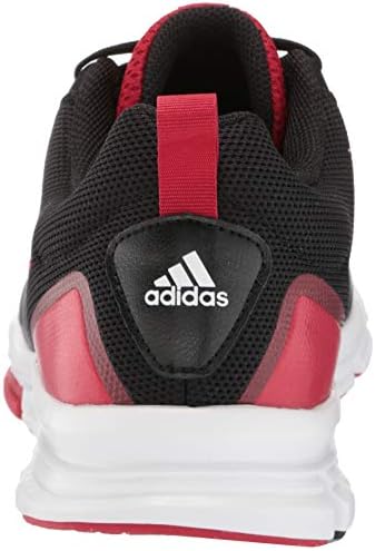 Treinador de velocidade masculino da Adidas Men 5 Sapato de beisebol, preto/prata metálica/equipe de energia vermelha, 10