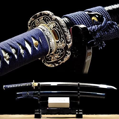 GLW KATANA SAMURAI KATANA 1095 Aço de argila de aço temperada lâmina de navalha, pronta para a batalha real hamon