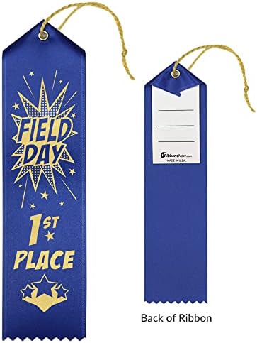 Ribbonsnow School Field Day Fibbons 1st - 2nd - 3º lugar - 150 fitas totais - 50 cada lugar com cartão e string