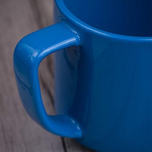 Caneca de café de cerâmica jiki - xícara colorida com maçaneta para chá, café com leite, cappuccino ou sopa - cores