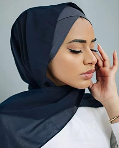 4 peças Hijab muçulmano Cap para mulheres Cruz Turbano Underscarf Capas de Jersey Islâmica Underscarf
