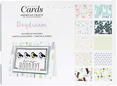 American Crafts Daydream Card & Envelope, Multi