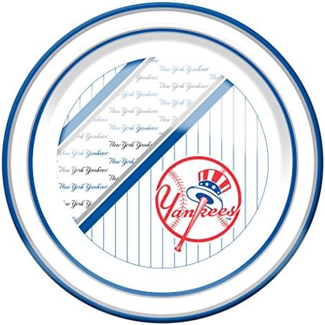 Duck House Sports MLB New York Yankees Melamine Dinner Plate