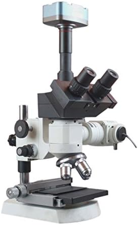 Radical 1500xdry Industrial Metalurgical LED refletido microscópio de luz com câmera USB em estágio XY 16mpix