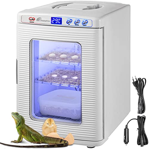 Incubadora de répteis brancos do HappyBuy 25L Incubadora de Laboratório Científico Incubadora Digital Resfriamento e Aquecimento