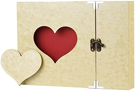 N/A Álbum de fotos A4 DIY Scrapbook Vintage Love Heart Black Pages Anniversary Wedding Scrapbooking Album Kits Photoalbum