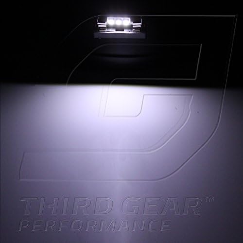 TGP 39mm Branco 3 LED SMD 5050 Festoon Placa Bulbos Canbus Erro livre 2005-2011 Compatível com BMW x3 All