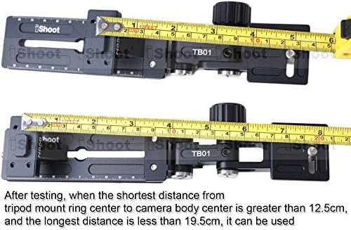 Suporte Câmera de montagem de gola do colar Câmera de base de base do anel de montagem Placa de liberação rápida + suporte