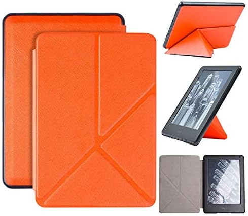 Capa do Kindle Zengcang - Caso de Origami de Stand de couro PU para Kindle Paperwhite 4 Para PQ94WIF Paperwhite4 E