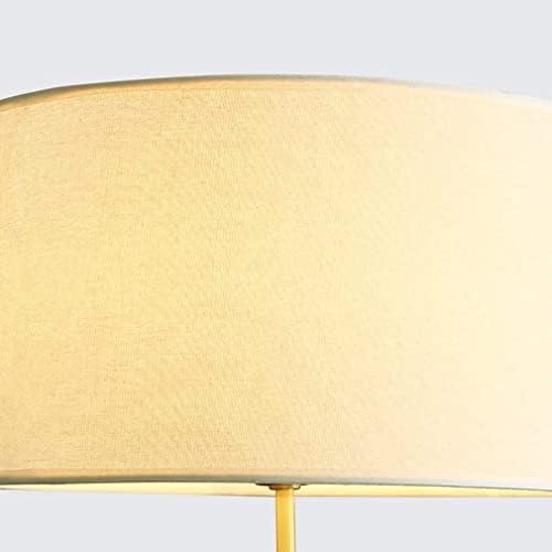 Lâmpada de cabeceira de Knoxc, moderna luminária de mesa de cobre com tonalidade de tecido e lâmpada de mesa de mesa de base para o quarto Lâmpada de mesa de cabeceira de cabeceira fácil de montar