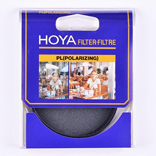 Filtro de parafuso de polarização linear Hoya de 67 mm