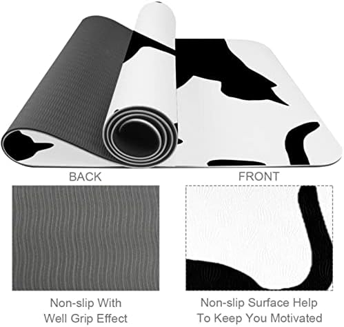 Yoga Mat, tapetes de ioga para treino doméstico, tapete de exercícios, tapetes de exercícios, pilates tape