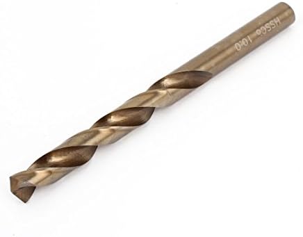 Aexit HSS-CoL 10mm Tool titular x 85mm Era de perfuração reta Broca de perfuração Twisted Twisted Bit Modelo: 45AS585QO44