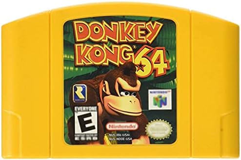 Biolanny New N64 The Legend of Donkey Kong 64 Cartucho de videogame Versão dos EUA para o jogo Nintendo 64