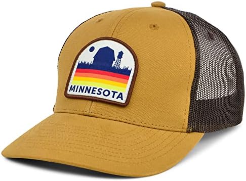 Coroas locais o Minnesota Patch Cap Hat para homens e mulheres