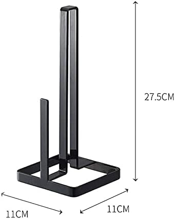 Suporte de tecido Kitchen Roll Paper Toother Tower Banheiro Stand Stand Dining Dining Naparte vertical Plataforma de armazenamento