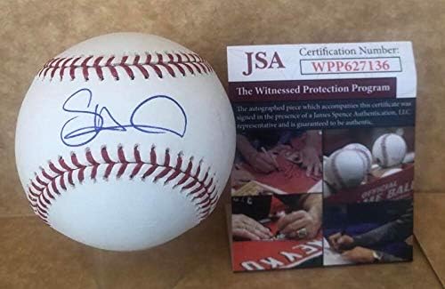 Spencer Howard Philadelphia Phillies assinou autografado M.L. Baseball JSA WPP627136