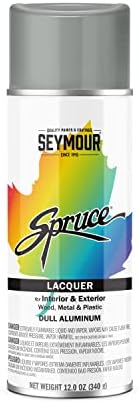 Seymour 98-32 Spruce Metallic esmalte tinta spray, alumínio opaco