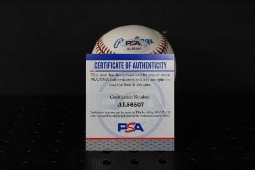 Carlos Lee assinou o Baseball Autograph Auto PSA/DNA AL56507 - bolas de beisebol autografadas