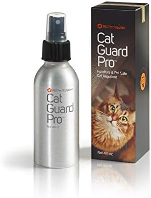 Cat Guard Pro Pet Safe Furniture Repelente - garrafa de spray de 4 onças - Eucalyptus perfume