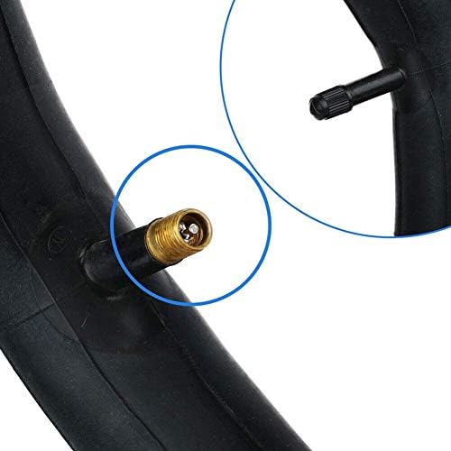 Helonge 2 pacote de 12 polegadas/12,5 polegadas tubo de bicicleta, 12 1/2x1.75-2 1/4 tubo de pneu, válvulas Schrader 32 mm, compatíveis