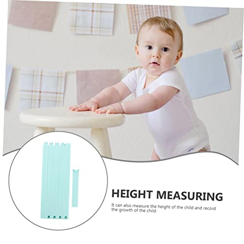 Adesivos de medição de altura infantil 2pcs 2pcs para crianças Dobrar ferramentas de altura medição do régua altura da