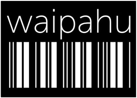 Teeburon Waipahu Lower Barcode Sticker Pack x4 6 x4