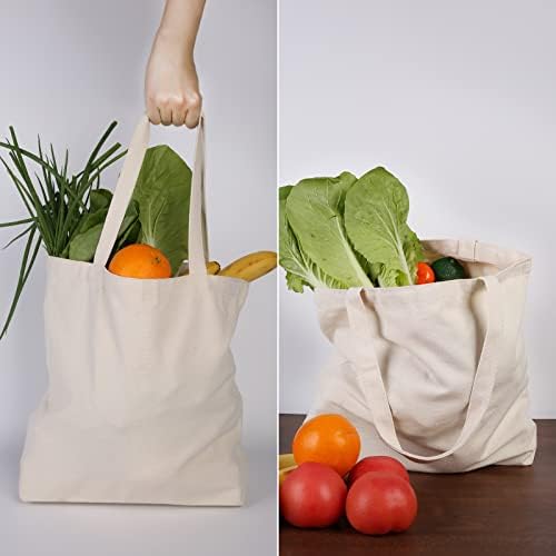 Bolsas de sacola de lona de Sanmuci, sacola de compras em branco de lona reutil