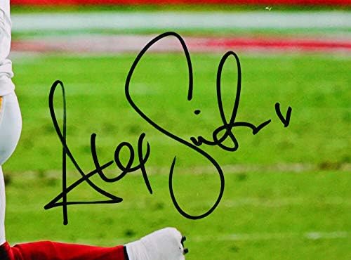 Alex Smith autografou Washington 16x20 Photo- Beckett W preto